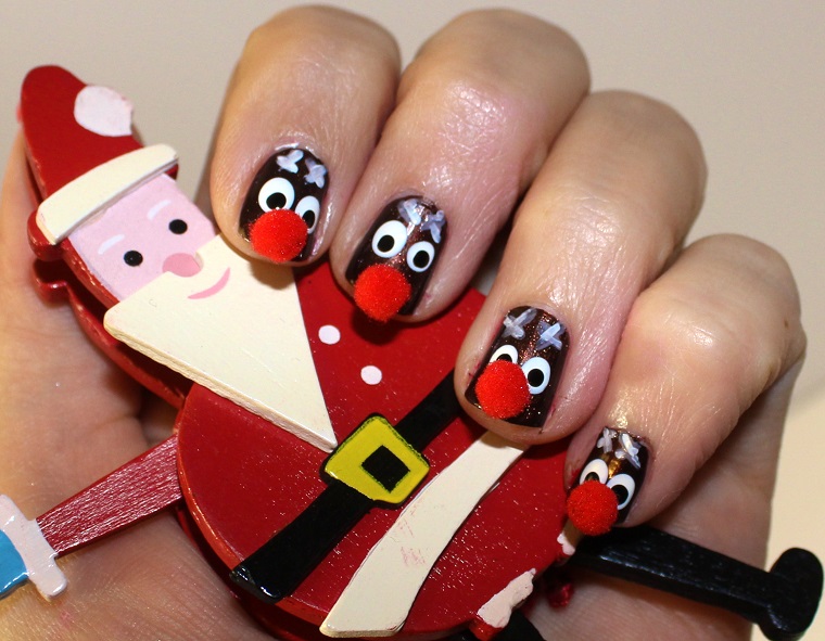 christmas-nails-idea-snowmen