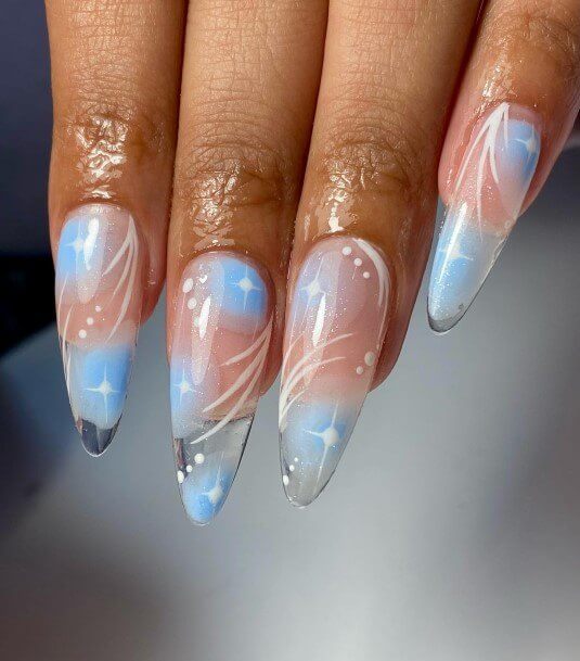 30 Blue Nail Designs For Your Next Manicure - 201